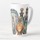 素晴らしいポーション混合ラテマグ カフェラテマグ (右アングル)