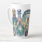 素晴らしいポーション混合ラテマグ カフェラテマグ (左アングル)