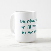 素晴らしいマグがあって下さい コーヒーマグカップ (正面左)