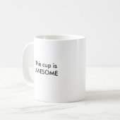 素晴らしいマグ コーヒーマグカップ (正面左)
