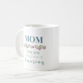 素晴らしいママのマグカップ コーヒーマグカップ (正面左)