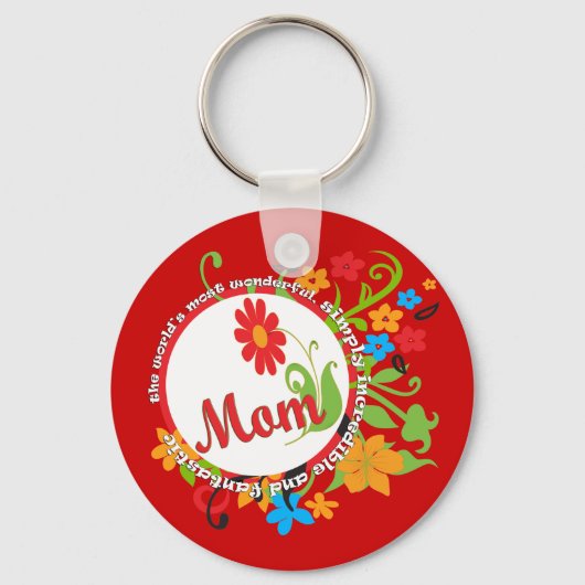 素晴らしいママ キーホルダー (正面)