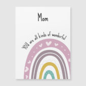 素晴らしいマムパープルハートレインボー (正面)