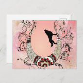 素晴らしいマンダラの月 シーズンポストカード (正面/裏面)