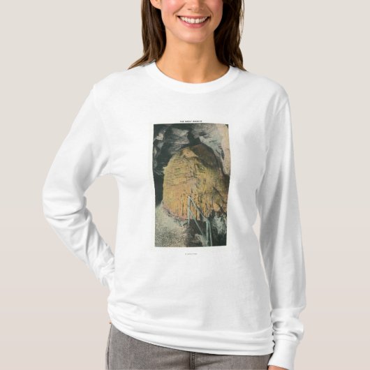 素晴らしいミツバチの巣の眺め Tシャツ (正面)