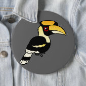 素晴らしいミナミジサイチョウ 缶バッジ (インサイチュ)