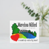 素晴らしいミルフォードハガキ ポストカード (スタンド正面)