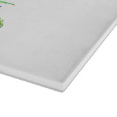 素晴らしいモザイクグリーンドラゴンパーソナルガラス カッティングボード (角)