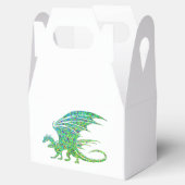 素晴らしいモザイクグリーン・ドラゴン フェイバーボックス (オープン)