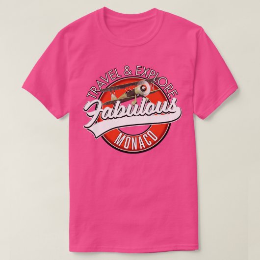 素晴らしいモナコを探索する Tシャツ (デザイン正面)
