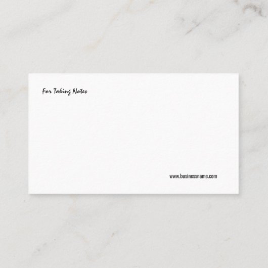 素晴らしいモノクロお母さんのベビーの乳母の名刺 コーリングカード (裏面)