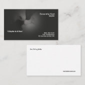 素晴らしいモノクロお母さんのベビーの乳母の名刺 コーリングカード (正面/裏面)