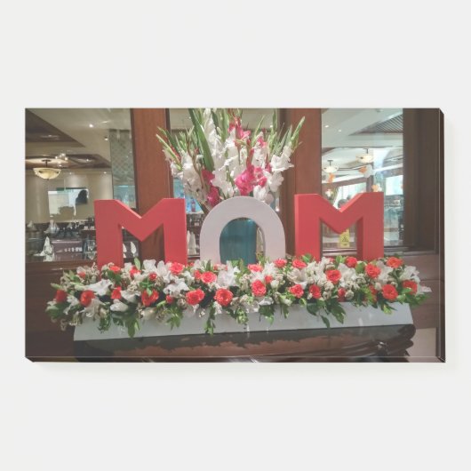 素晴らしいモーザーの日と感謝していカラフル ポストイット (正面)