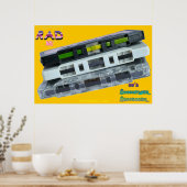 素晴らしいモール「80's Soundtrack September」ポスター ポスター (キッチン)