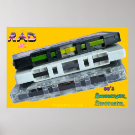 素晴らしいモール「80's Soundtrack September」ポスター ポスター