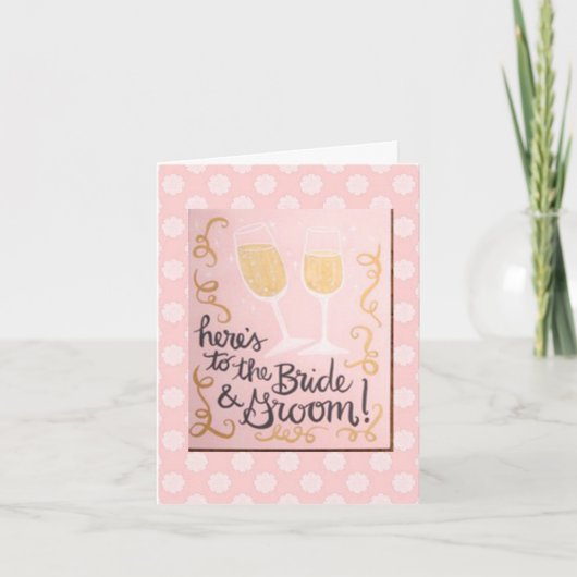 「素晴らしいユニオ結婚ン」のノートカード ノートカード (正面)