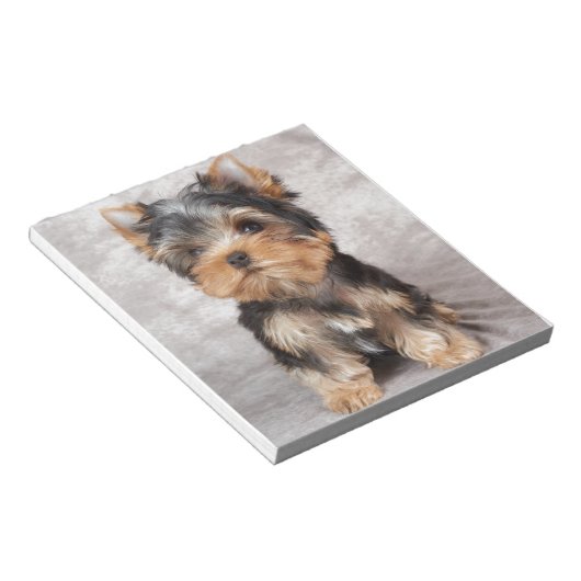 素晴らしいヨークシャーテリア ノートパッド (アングル)