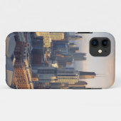 素晴らしいライトとの都市景観の眺め Case-Mate iPhoneケース (裏面(横))