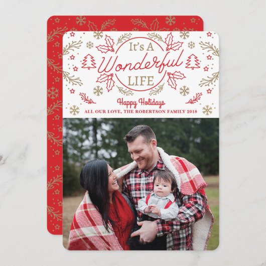 素晴らしいライフカパーソナライズされたードだ シーズンカード (正面/裏面)