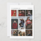 素晴らしいライフムライトホリディカード シーズンカード (正面)