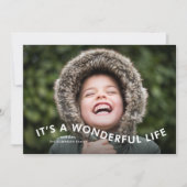 素晴らしいライフモダンタイプの写真 シーズンカード (正面)