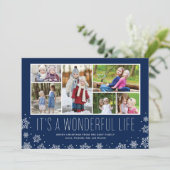 素晴らしいライフ数々の・フォト・ホリデー・カード シーズンカード (スタンド正面)