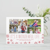 素晴らしいライフ数々の・フォト・ホリデー・カード シーズンカード (スタンド正面)