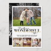 素晴らしいライフ4 PH |クリスマスフォトカード シーズンカード (正面/裏面)