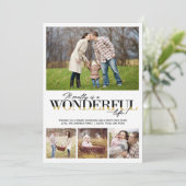 素晴らしいライフ4 PH |クリスマスフォトカード シーズンカード (スタンド正面)