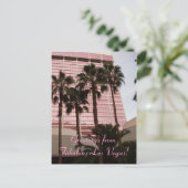 素晴らしいラスベガスからこんにちは！ ポストカード (スタンド正面)