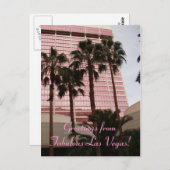 素晴らしいラスベガスからこんにちは！ ポストカード (正面/裏面)