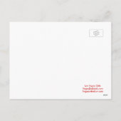 素晴らしいラスベガスのクリスマスポストカードを持っている シーズンポストカード (裏面)