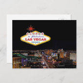 素晴らしいラスベガスのポストカードで駆け落ち 案内ポストカード (正面/裏面)