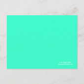 素晴らしいラスベガスはがきの日付を保存 案内ポストカード (裏面)