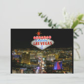 素晴らしいラスベガスカスタマイズ可能なイベント招待状 招待状 (スタンド正面)