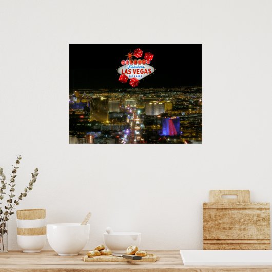 素晴らしいラスベガスストリップのポスター ポスター (キッチン)