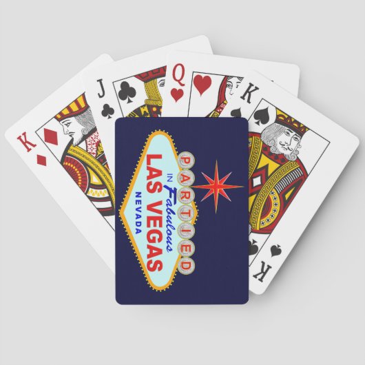 素晴らしいラスベガストランプに参加 トランプ (裏面)