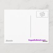 素晴らしいラスベガス誕生日葉書がある ポストカード (裏面)