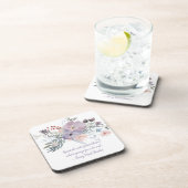 素晴らしいラベンダーの花 コースター (右側)