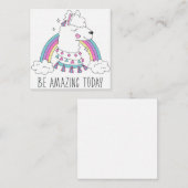 素晴らしいラマだ ノートカード (正面/裏面)