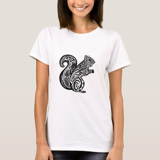 素晴らしいリス Tシャツ (正面)