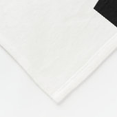 "素晴らしいリトルデューデ"チェックマイルストーンフリースブランケット フリースブランケット (角)