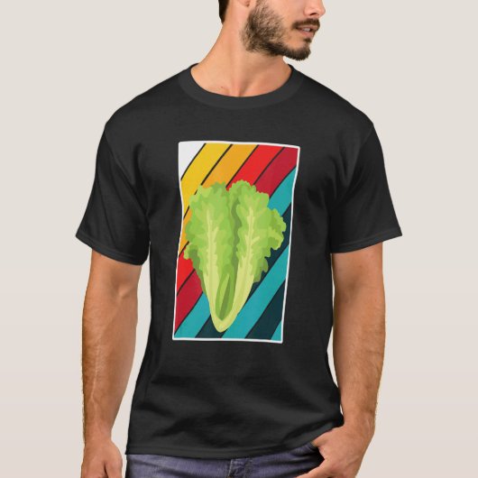素晴らしいレタスの愛ヴィーガン食品ガーデニング 1 Tシャツ (正面)
