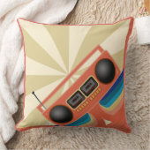 素晴らしいレトロボックスラジオ クッション (ブランケット)