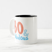 素晴らしいレトロ誕生日 ツートーンマグカップ (正面左)