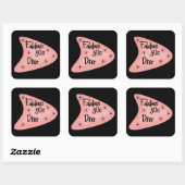 素晴らしいレトロ50年代ダイナーステッカー スクエアシール (シート)