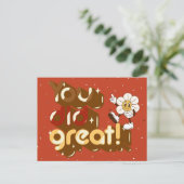 素晴らしいレトロ ポストカード (スタンド正面)