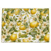 素晴らしいレモン抱き枕 ラージペーパーバッグ (正面)