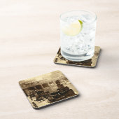 素晴らしいローマのBath、Bath (b/wの写真) コースター (右側)