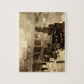 素晴らしいローマのBath、Bath (b/wの写真) ジグソーパズル (縦)